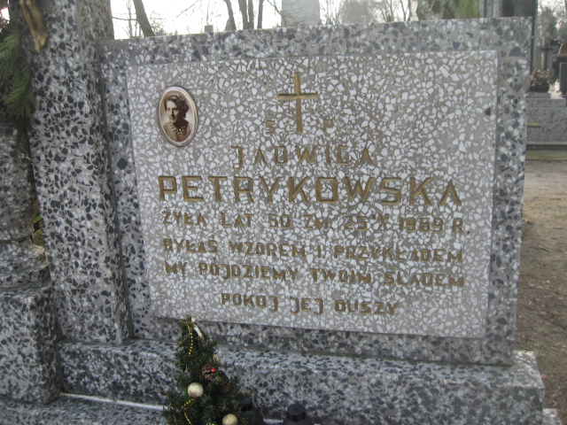 Jadwiga Petrykowska 1919 Żyrardów - Grobonet - Wyszukiwarka osób pochowanych