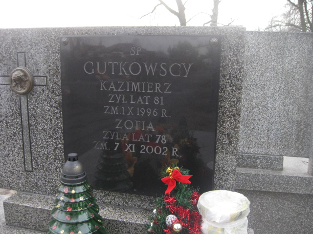 Kazimierz Gutkowski 1915 Żyrardów - Grobonet - Wyszukiwarka osób pochowanych