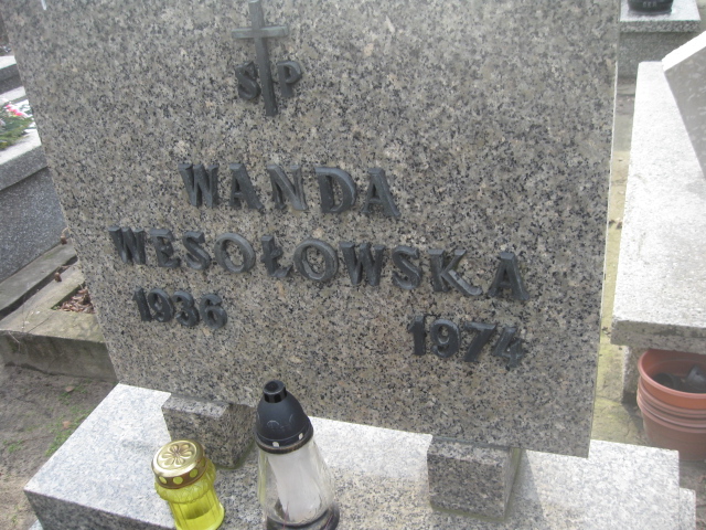 Wanda Wesołowska Nowak 1936 Żyrardów - Grobonet - Wyszukiwarka osób pochowanych