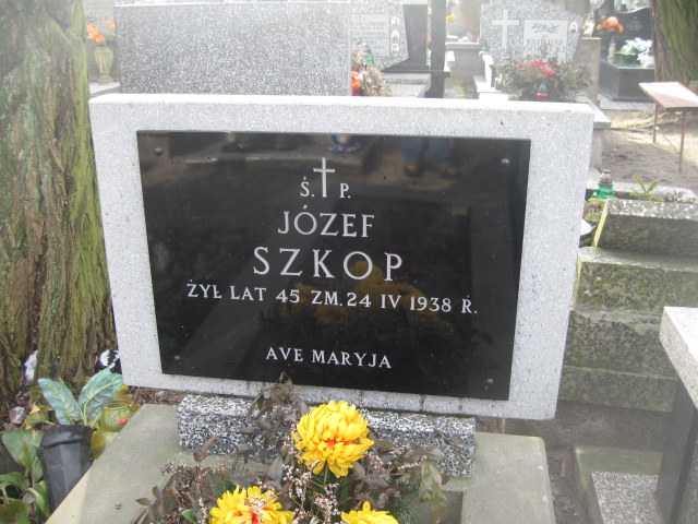 Józef Szkop 1893 Żyrardów - Grobonet - Wyszukiwarka osób pochowanych